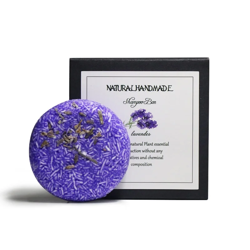 

Natural and Organic Shampoo Bar Free of Harsh Chemicals and Additives Shampoo Soap Handmade Plant Essential Oil 100% Pure Hair