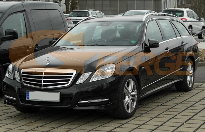 Для Mercedes-Benz E-Class W212 E350 E550 E63 AMG 2010-2013 ксеноновая фара Ультра яркое освещение CCFL ангельские глазки комплект