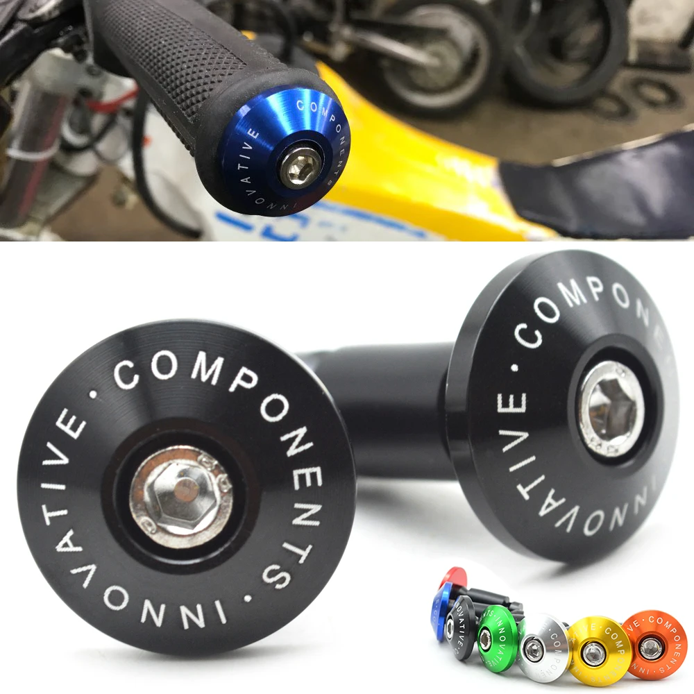 7/8''22 mm CNC motorcycle handlebar cap motocross handle bar grips ends