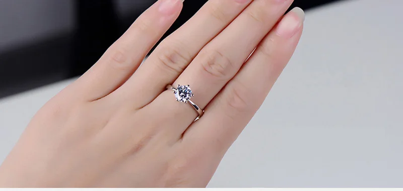 Классические минималистичные белые Медные CZ свадебные кольца для женщин золото/розовое золото/серебро Цвет обручальные кольца для женщин