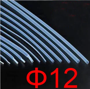 

12mm diameter PTFE heat shrink tube, F4 heat shrink tubing,heat shrink,polytef Hot shrinkable tube hose pipeTransparent