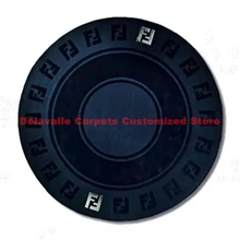 Известный бренд ковер FF круглый высокий и низкий игла импортный шерстяной ковер для спальни гостиной шелковый ковер, настраиваемый размер/цвет