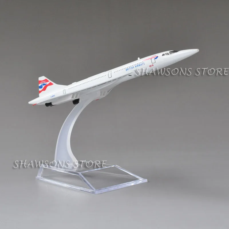 concorde metal model