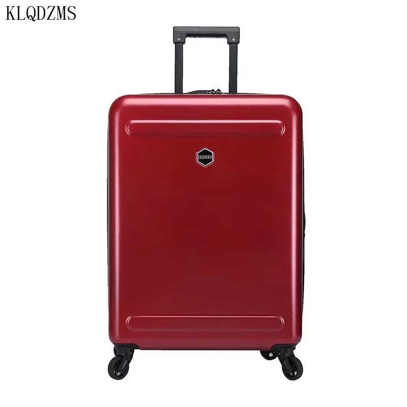 KLQDZMS 20/24/28 дюймов ABS + PC чехол для перевозки багажа чемодана на колесиках