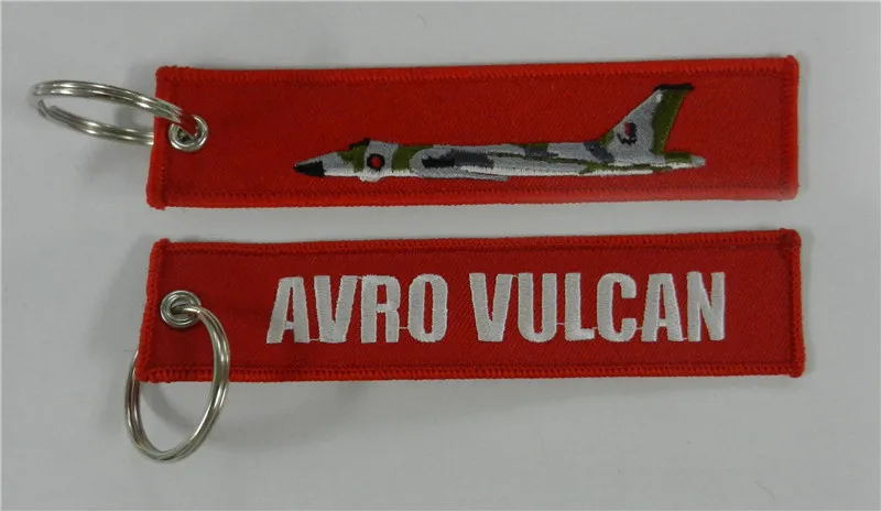 

Avro Vulcan Custom Embroidery Keychains