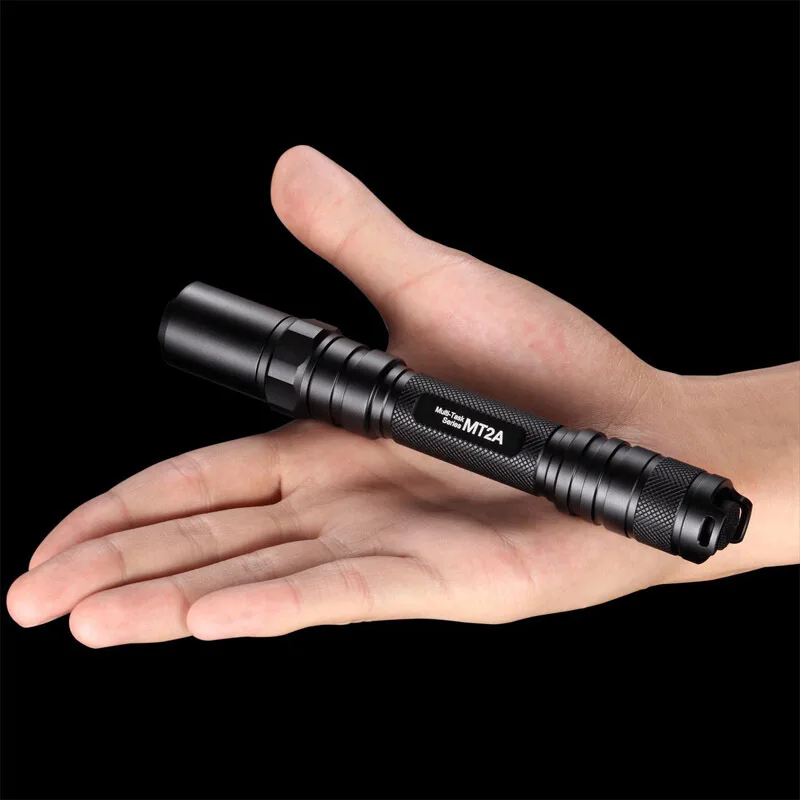 Тактический Фонарь NITECORE MT2A CREE XP-G2 R5 светодиодный, макс. 345 люменов, дальность луча 152 м, многоцелевой фонарь для повседневного использования