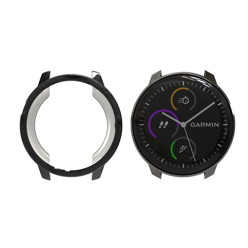 Защитный чехол из ТПУ с покрытием для Garmin vivoactive 3, аксессуары для тренировочных часов, противоударный чехол для vivoactive 3T shell