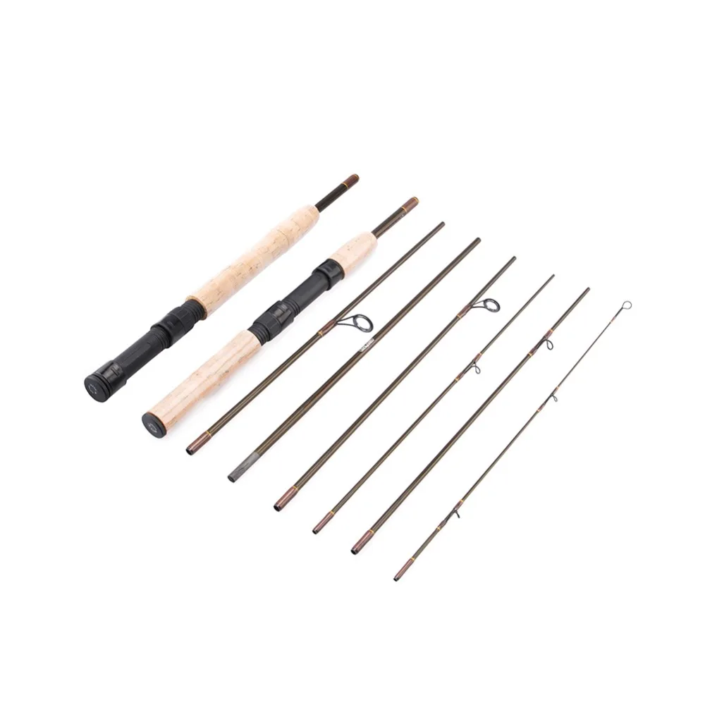 

2.3M Lure Rod 7 Section Carbon Spinning Fly Fishing Rod Travel Rod Casting Fishing Pole Vava De Pesca Saltwater Rod