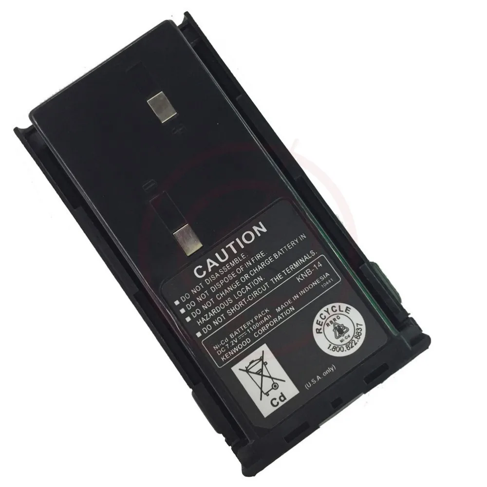 KNB-14 Battery Shell Case Pack for Kenwood Portable Radio for TK-2107 TK-2107G TK-2100 TK-2102 TK-3102 TK-3107 Walkie Talkie (2)