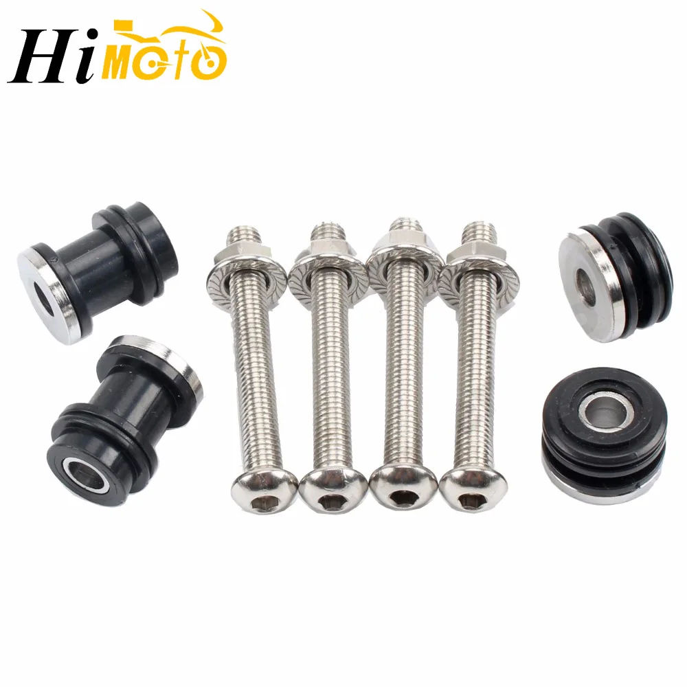 Motorcycle Backrest Sissy Bar Detachable Docking Hardware Bolts Screw