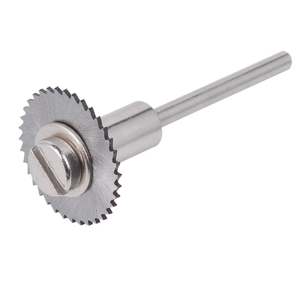 6pcs/set Mini HSS Circular Saw Blade Wood Cutting Discs Drill Mandrel Cutoff Rotary Tool For Dremel Metal Cutter Power Tool Set