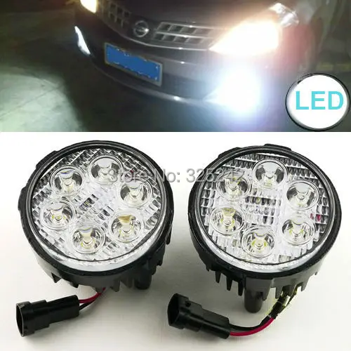 

For Nissan Tiida X-Trail Versa Cube Juke Quest Excellent Ultra bright LED Fog Light OEM Assembly led light car light source