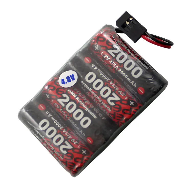Receptor do Controle 2000mah em Modelos 5a tipo mh Últimas Novidades Navio Servo Remoto 4 – ni Bateria Recarregável Li-ion Celular 10c 4.8v