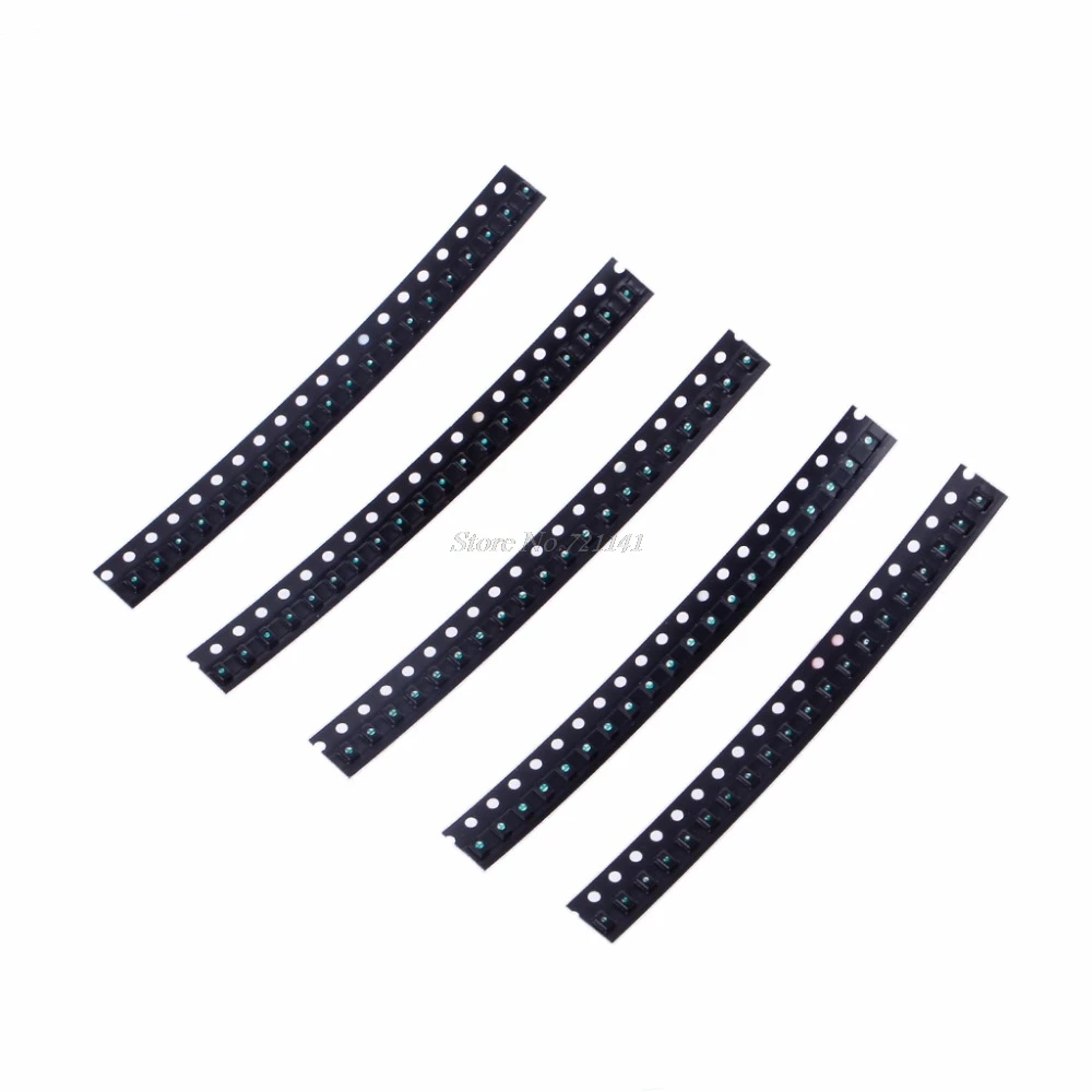 Светодиодный светильник SMD 0805 5 цветов 100 шт. красный зеленый синий желтый белый|smd
