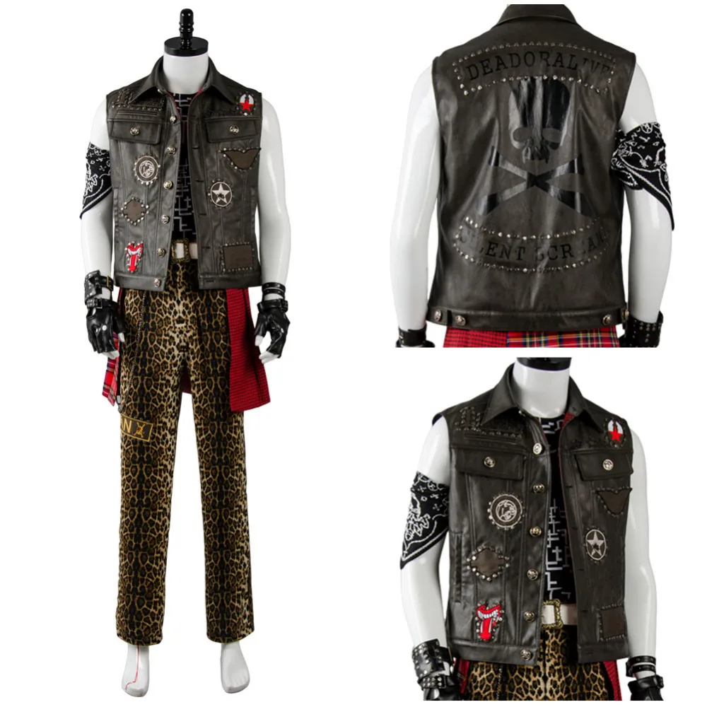 

Game FF XV Prompto Argentum Cosplay Costume Set For Adult Men Women Comic Con Party Halloween Cosplay Costume