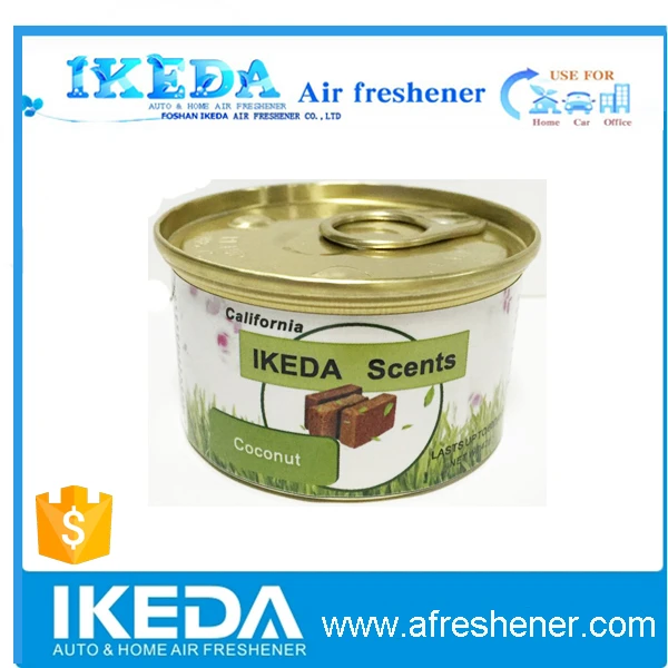  Ikeda Scents Car Air Fresheners,Long-Lasting Fragrance,4 Pack Car  Scent Fiber Cans Comb For Auto Or Home. (Marine squash) : Everything Else