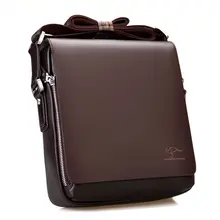 2017 Nouvelle Marque Hommes Messenger Sacs Grande Promotion Kangourou Sacs à Bandoulière En Cuir Hommes Sacs À Main Marque Serviette Occasionnel DS001