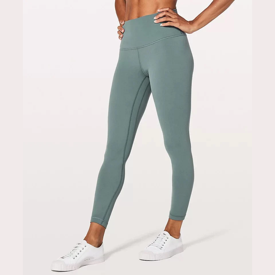 Штаны для йоги, женская одежда для фитнеса, спортивные Леггинсы с высокой талией, женская спортивная одежда - Цвет: Зеленый