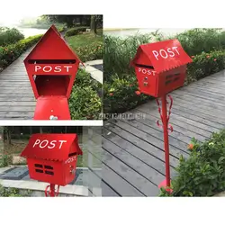 130 см сельская вилла безопасности стенд почтовый ящик газета Letterbox сад парк почтовый ящик открытый сообщества почтовый ящик JHC-2113