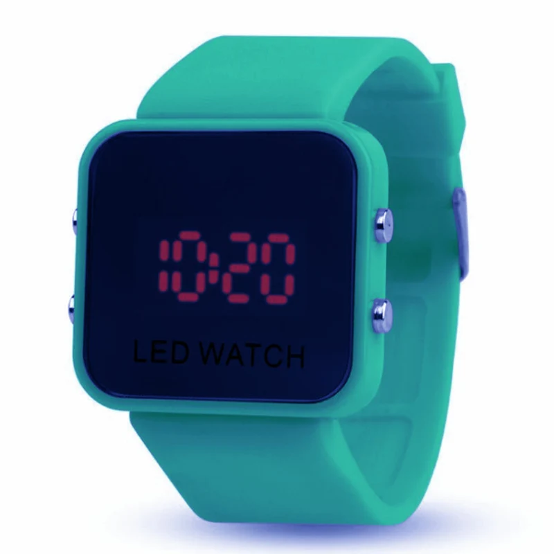 Люксовый бренд светодиодный цифровые мужские часы электронные спортивные часы унисекс модные зеркальные часы женские relojes para hombre digitales