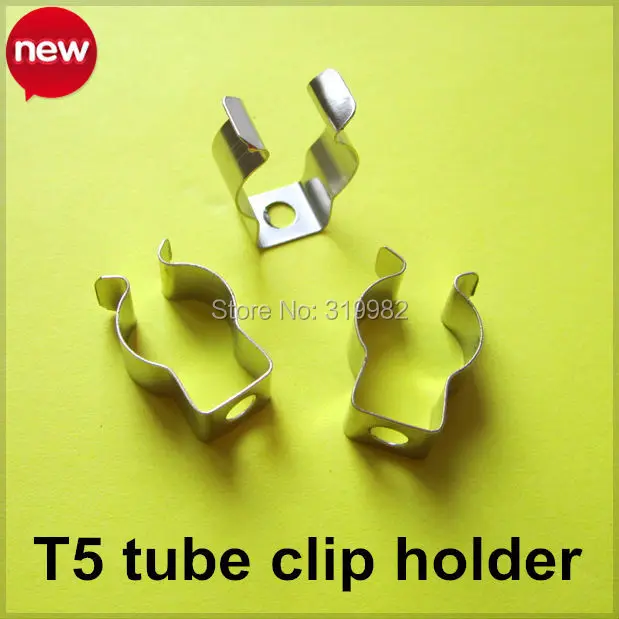 

20X T5 LED tube lamp clip holder T5 U clip Fluorescent lamp base T5 metal connector holder T5 socket clip