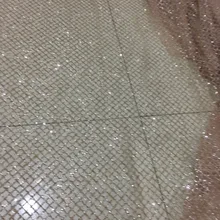 Новое поступление jrb1038 наклеенного Nake Блеск Африканский Кружево Ткань уникальный дизайн Африканский французский Кружево с блеском