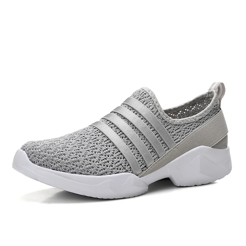 

LEMAI 2019 Hot Fashion Summer Women Sneakers Breathable Mesh Casual Shoes Woman Slip-on Ballerina Flats Shoes creepers moccasins