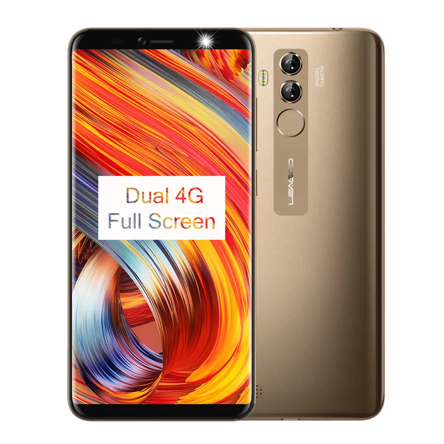 Leagoo M9 Pro 18:9 смартфон с 5 дюймовым дисплеем четырёхъядерным процессором MT6739V 72 ОЗУ 2