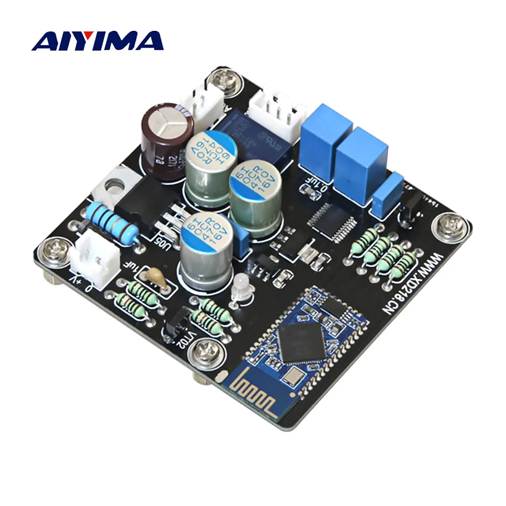 AIYIMA CSR64215 4,2 Bluetooth приемник+ PCM5102A декодирования модуль DAC DC5-20V для усилители для наушников «сделай сам»