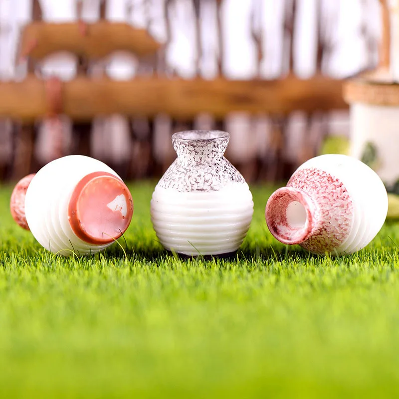 3 шт. миниатюрная ваза фигурки сказочные миниатюрные в гном саду мох подарок на