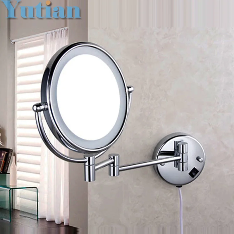 Free shipping LED light makeup mirrors 8