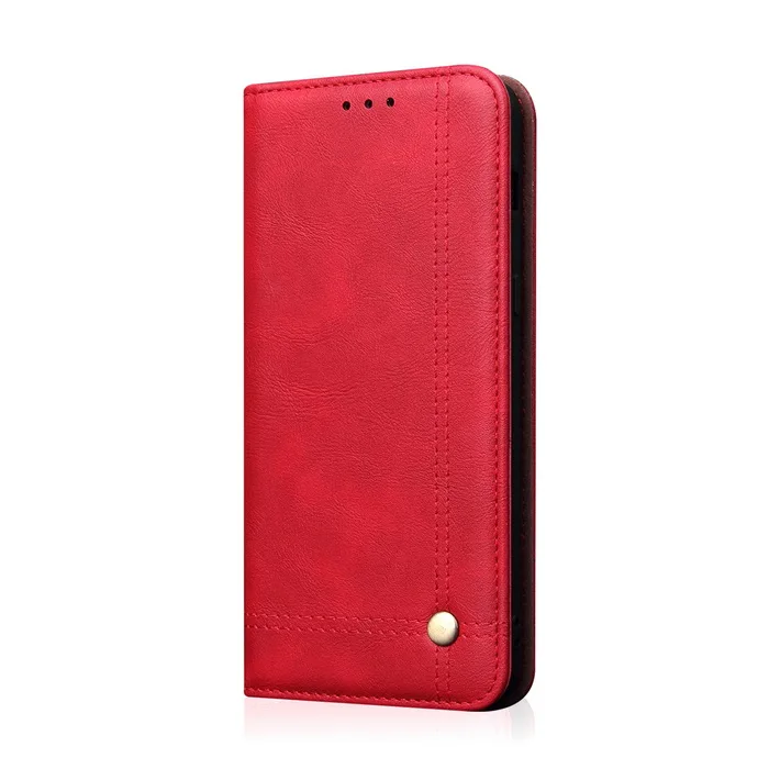 Флип-бумажник Магнитный Роскошный кожаный чехол для телефона чехол для samsung Galaxy S10 5G Plus S10E S 10 чехол с отделением для карт - Цвет: Красный