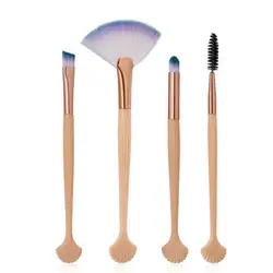 4 шт. набор кистей для макияжа составляют щетки полный Функция Синтетический Макияж Tool Kit beauty essential расческа Комплект