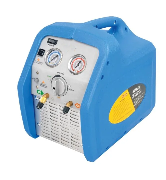 1HP Oilless Piston Type 220V Portable Refrigerant Recovery Machinein