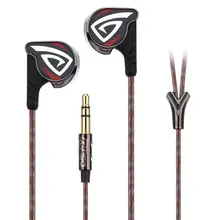 OSTRY KC06A Hifi наушники-вкладыши Наушники 3,5 мм штекер 1,2 м длина кабеля проводной динамический Hawk Eye EBT диафрагма красный