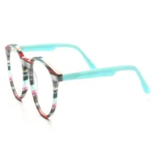 Круглая оправа, Ретро стиль, унисекс, модные ацетатные очки с полной оправой, прогрессивные, Мультифокальные линзы, оптические очки для дальнего чтения