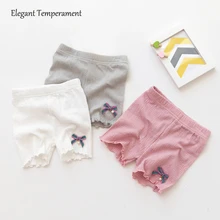 Новые летние шорты Modaier для девочек Детские хлопковые брюки с бантиком и кроликом, элегантные штаны шорты для девочек возрастом от 3 до 9 лет