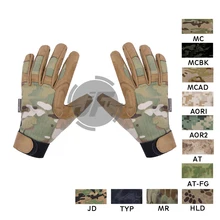 EmersonGear Тактические Легкие Перчатки с полным пальцем EmersonGear штурмовые легкие камуфляжные перчатки охотника на любую погоду