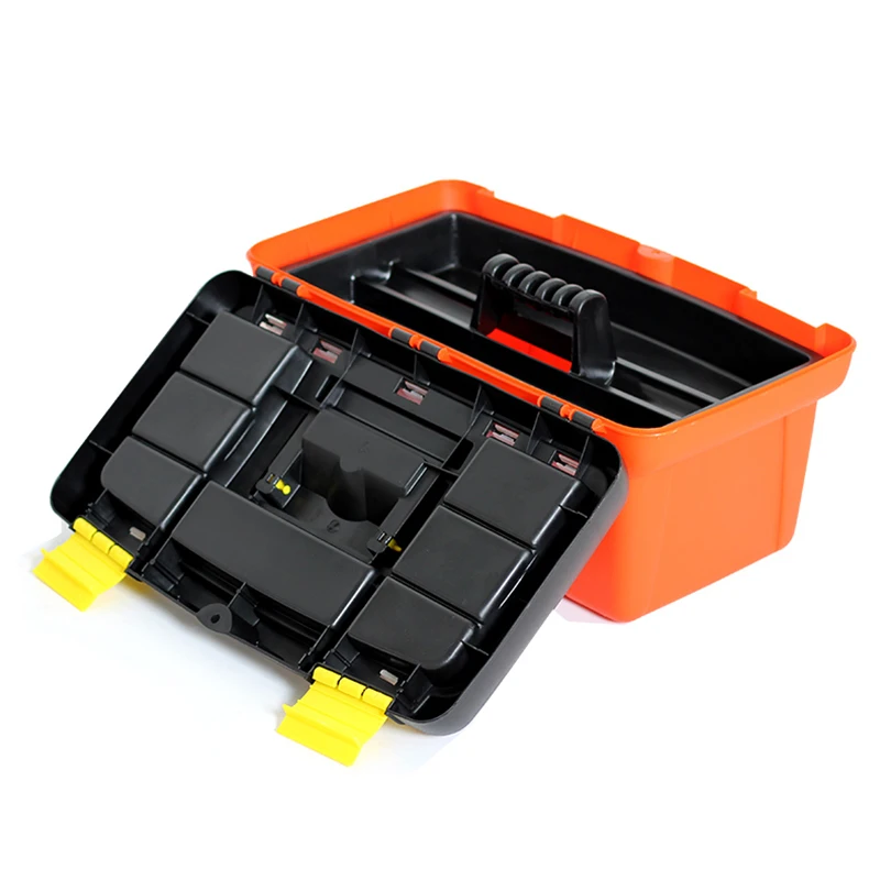 Портативный Toolbox Пластик электрика коробка утолщаются оборудования Чехол для хранения многофункциональный инструмент Box бытового обслуживания Запчасти коробка