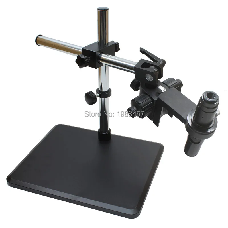 

Industrial Microscope Camera Focusing Ring 50mm Fine Adjustment Bracket 360 degree free rotation adjustment angle+C-Mount Lens