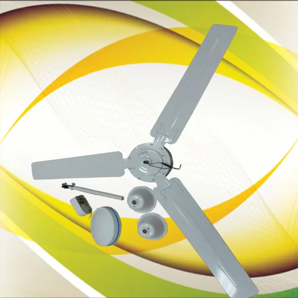 20W Dc Brushless motor Dc Solar Ceiling Fan 12Vin Fans from Home