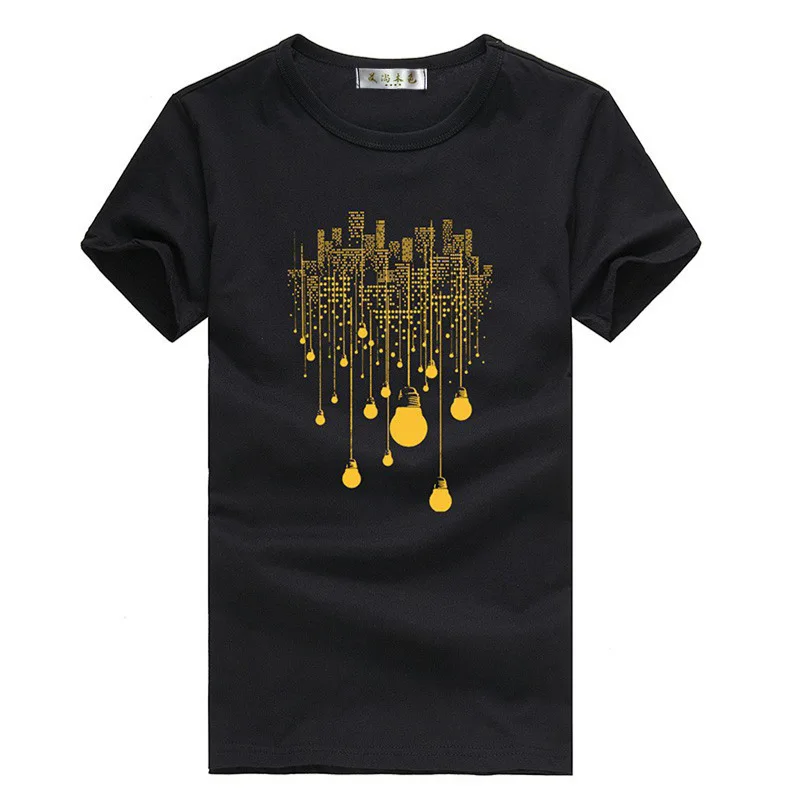 Men's Pattern Casual Men's T-shirts Summer T Shirt New Arrivals Fashion VOGUE Printed T-shirt Man Tee Tops Casual Men T-shirts