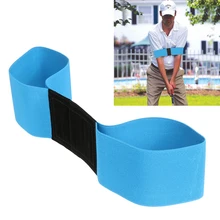 Golf Swing Trainer eginner Practicing Guide Gesture Alignment Training Aid Aids Correct Swing Trainer Elastic Arm Band Belt