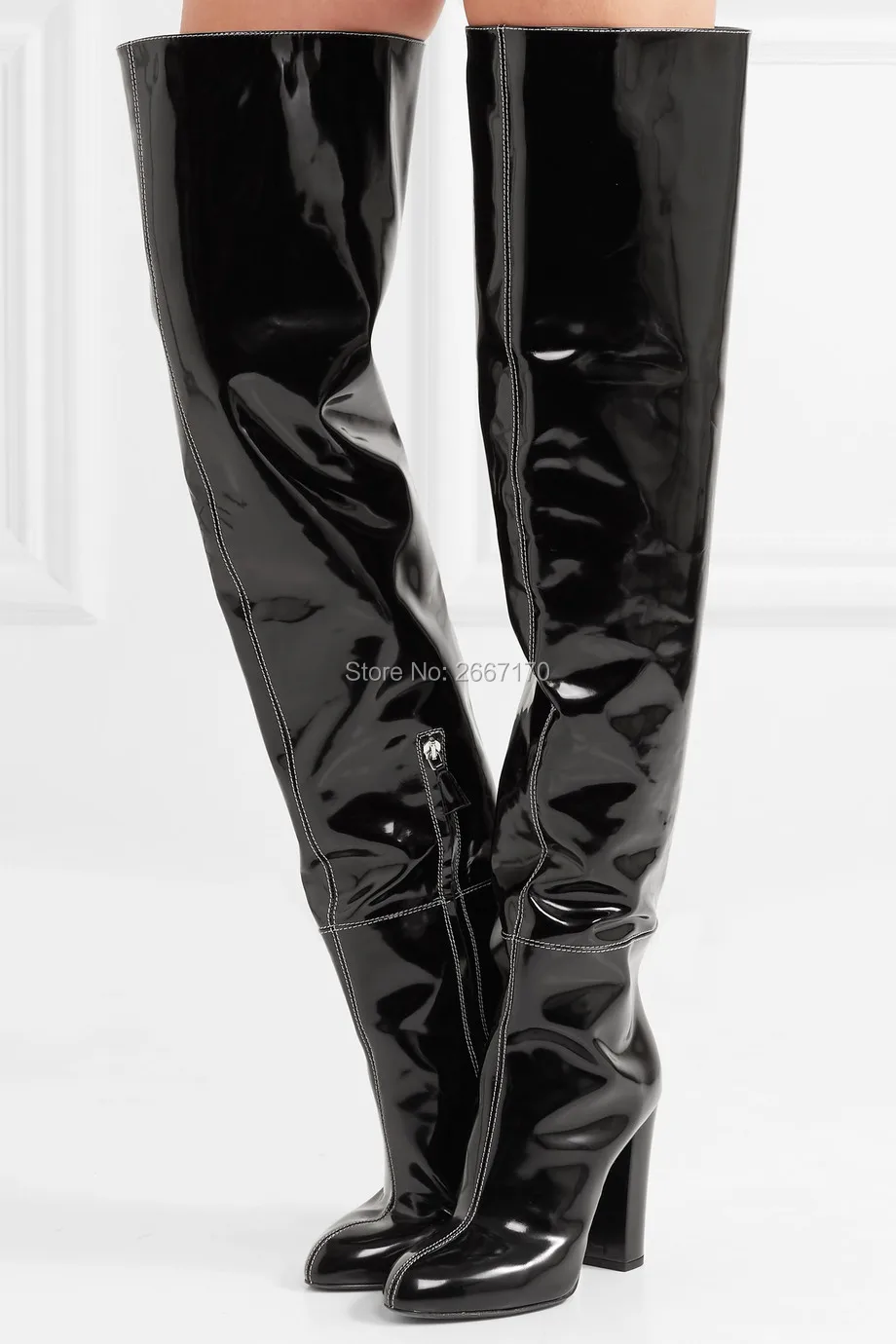 patent leather cowboy boots womens