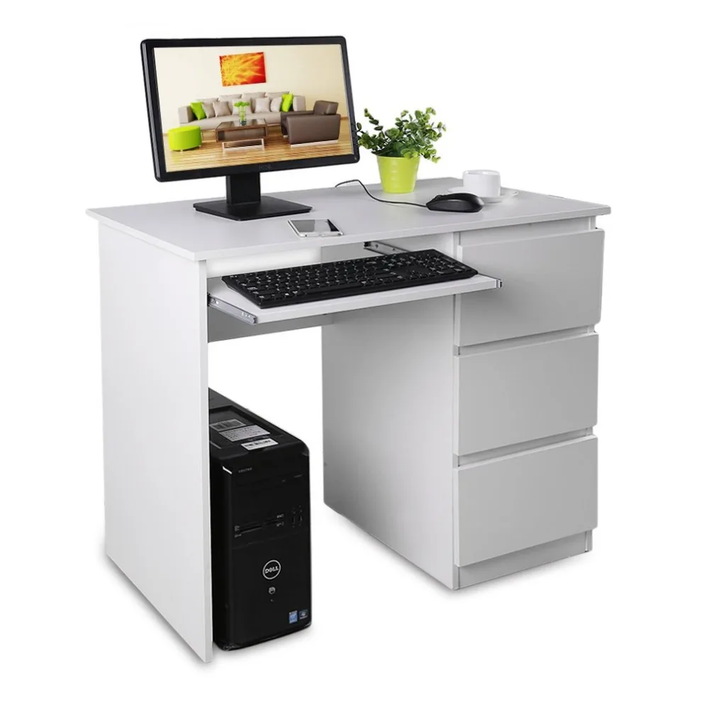 white computer desk with keyboard tray small computer computer table desk pc home study office work workstation furniture with keyboard tray white dx109 hot sale white computer desk with keyboard tray small computer computer table desk pc home study office work workstation furniture with keyboard tray white dx109 hot sale