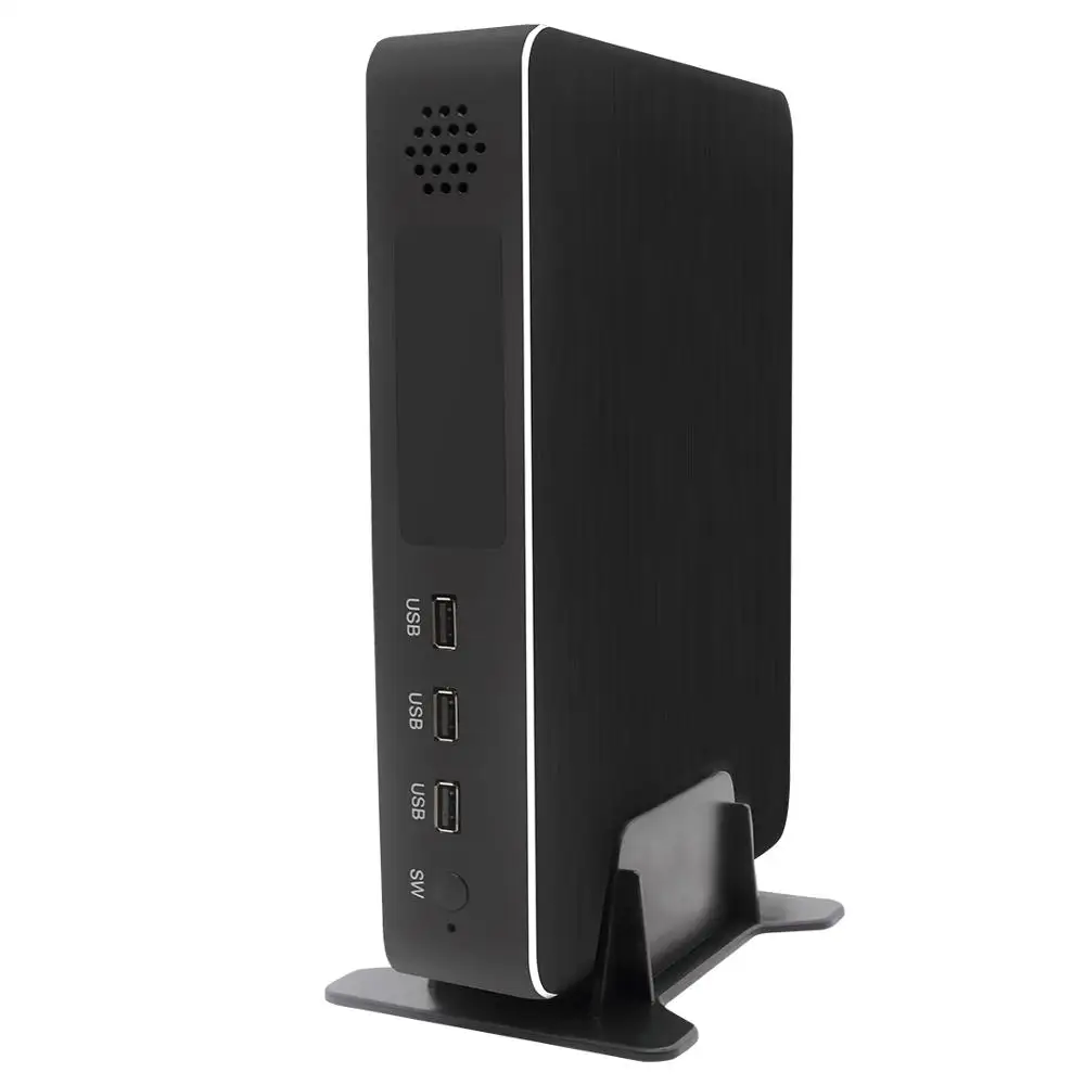 Kingdel высокое качество HTPC четырехъядерный процессор Intel i7 7700 4G выделенный GTX1050TI DVI