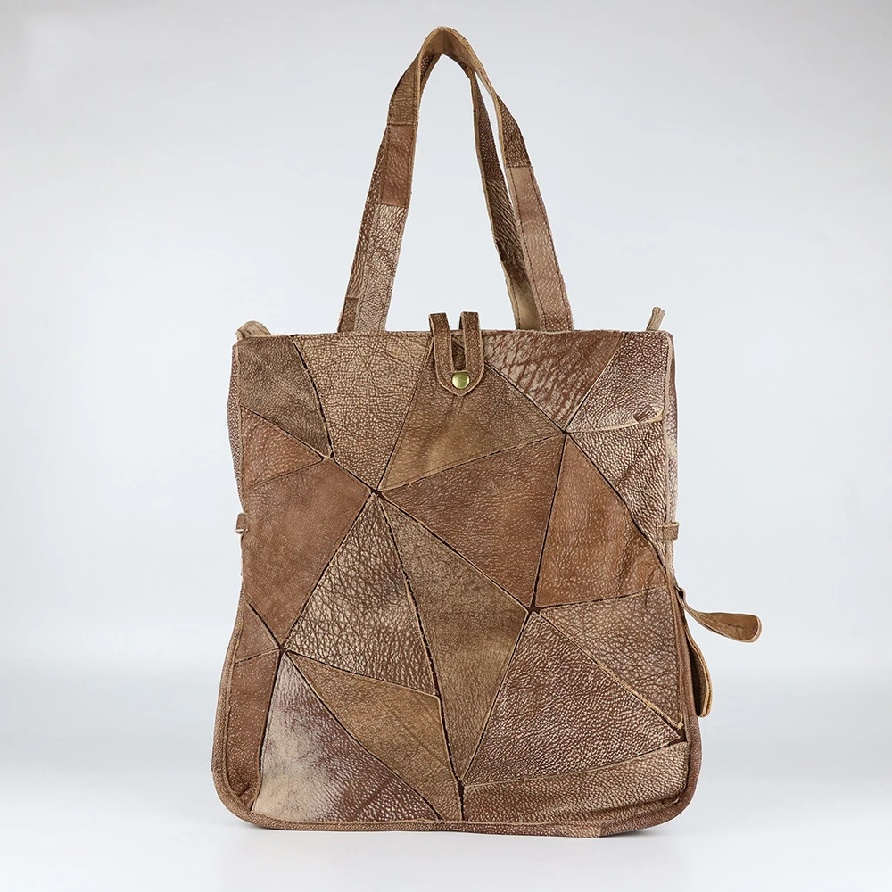 Décontracté Rétro 1 Bandoulière Mode En De Jiulin À Vertical Coutures D0114 Cuir Sac Main Unique aTqZn
