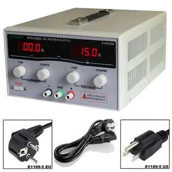 

KPS1560D 15V 60A Digital Adjustable DC Power Supply High Power Switch DC Power Supply 110/220V 0.1V 0.1A
