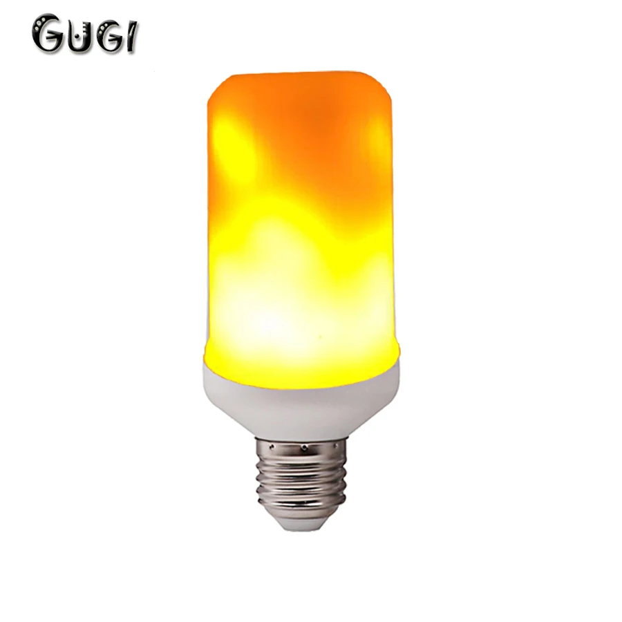 

GUGI Lame Effect LED Light Blub E27 E22 7W Fire Led Lamp Flame LED Creation Decorative Flicker Lamp Lights Emulation LED Bulb