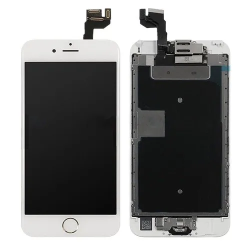 Najtaniej Dla iPhone 6 6g 6s plus wyświetlacz LCD ekran dotykowy Digitizer pełny zestaw do wymiany + kamera przednia + ucho Specker + przycisk Home + prezenty